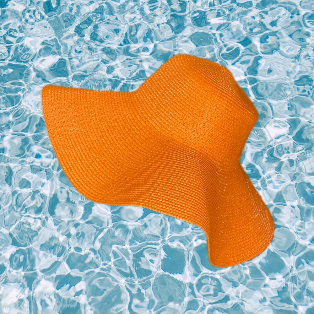 SHEIN Orange Sun Hat